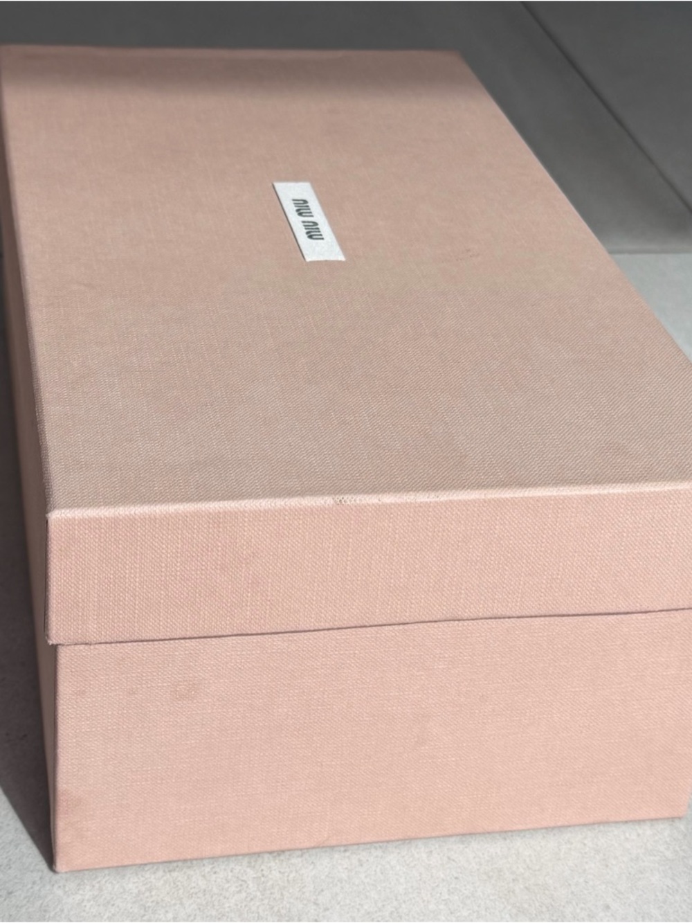 Miu Miu Pink Gift Set Shoe Box Dust Bags Ribbon Shopping Bag Authentic Designer - Picture 11 of 16
